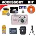 Olympus FE-340 Pink Camera Deluxe Kit