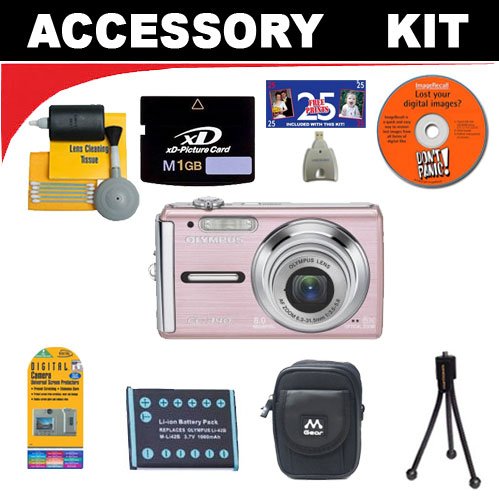 Buy Olympus FE-340 Pink Camera Deluxe Kit online at Discounted New and Used prices. Delivered to your door with Off-The-Bookshelf.