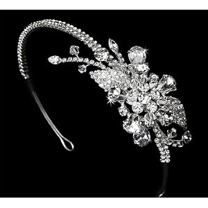 crystal wedding headpiece