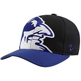 Zephyr Duke Blue Devils Black-Duke Blue Masquerade Fitted Hat (8)