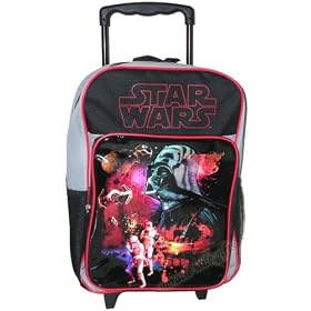 Starwars Darth Vader Rolling Backpack