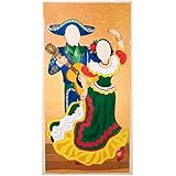 3' FT X 6' FT Fiesta Couple Photo Door Banner