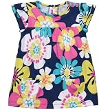 Carter's Short Sleeve Tunic - Navy Floral - 3T