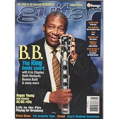 Guitar Magazine January 1998 B.B. The King Holds Court with Eric Clapton Keith Richards... by Rich Maloof