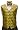 Michigan Vest - Maize Vest with 