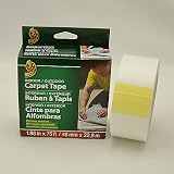 Duck Brand 442062 1.88-Inch by 75 Feet Single Roll Indoor/Outdoor Fiberglass Carpet Tape