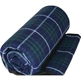 Picnic Travel Rug with Waterproof Backing, Blue