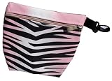 Jaci's Gem Collection By Luco Sport Pink Diamond Zebra Skin Golf Tee Bag