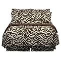 Zebra Bed in a Bag - Brown/Tan