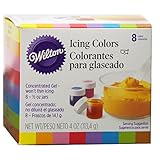 WILTON (ウィルトン)アイシング 8カラーキット 0.5oz