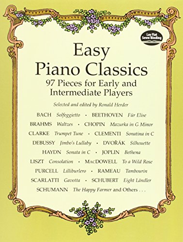 easy piano classics  97 pieces for early and intermediate players