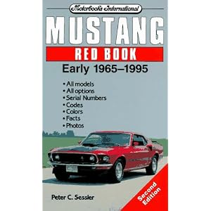 Picture of cover Mustang Red Book