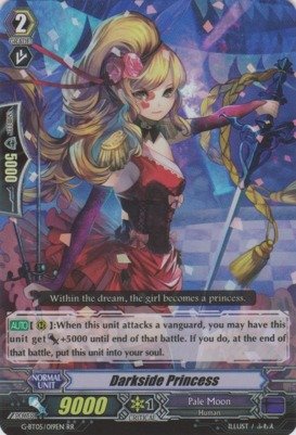 Cardfight!! Vanguard TCG - Darkside Princess (G-BT05/019EN) - G Booster Set 5: Moonlit Dragonfang