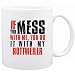 New  If You Mess With Me , You Do It With My Rottweiler  Mug Dog