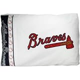 Atlanta Braves White Pillowcase