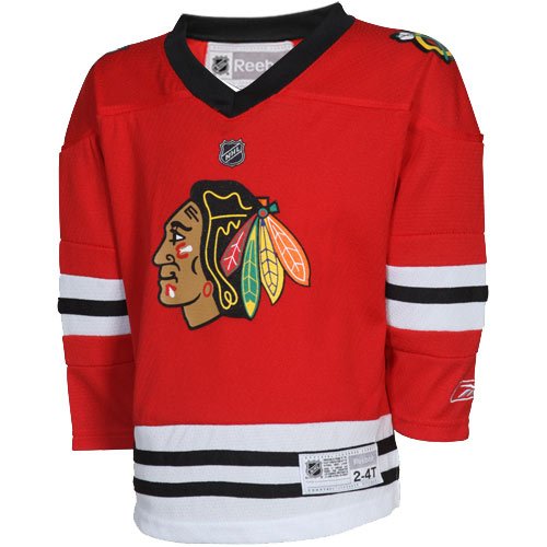 Reebok Chicago Blackhawks Toddler Replica Jersey - Red