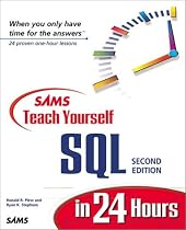 Sams Teach Yourself SQL in 24 Hours