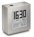 Oregon Scientific-Phillipe Starck Radio-Controlled Clock with Barometer, Visual Small, Gray