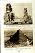 C1920 Sphinx Memnon Theban Egypt Pyramid Cheops Thebes