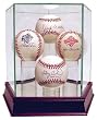 The Quad Ball Glass Display Case Collectibles Display Cases