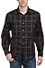 Perry-Ellis--Men's-Sheer-Plaid-ShirtBlackXX-Large