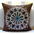 Moroccan Style - Decorative Pillow Covers - Silk Pillow Cover with Embroidery