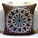 Moroccan Style - Decorative Pillow Covers - Silk Pillow Cover with Embroidery