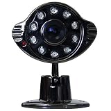 Wisecomm Mini Indoor Night Vision Camera w/Audio (Black & White)