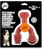 Tasty Bone Trio Bone, Large, Bacon