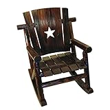 Char Log Lil' Junior Rocker Chair with Star