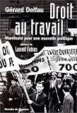 Revue Desclée de Brouwer  / Droit au travail