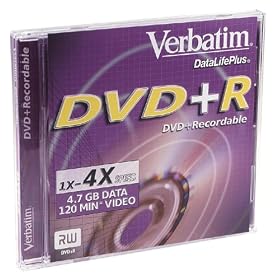 Verbatim 4.7GB 4x DVD-R