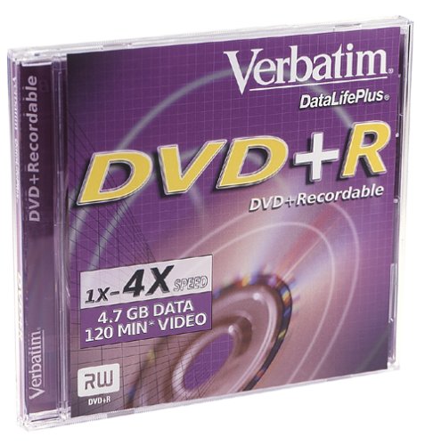 Verbatim 4.7GB 4x DVD-R Verbatim 4.7GB 4x DVD-R