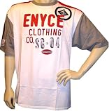 Enyce White Tee Shirt (FREE Priority Mail Shipping)