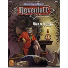 Rm3 Web of Illusions (Advanced Dungeons & Dragons, 2nd Edition, Ravenloff Offical Game Adventure, Rm3, 9415)