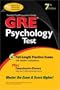 GRE Psychology (REA) - The Best Test Prep for the GRE (GRE Test Preparation)