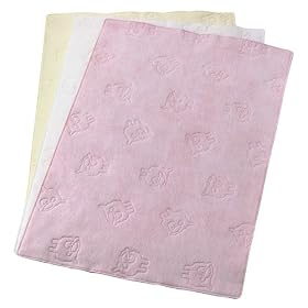 Multi-Use Pink, Yellow and White Baby Pads - 3-pk.