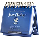 DaySpring Sarah Young's Jesus Today, DayBrightener Perpetual Flip Calendar, 366 Days of Inspiration (51199)