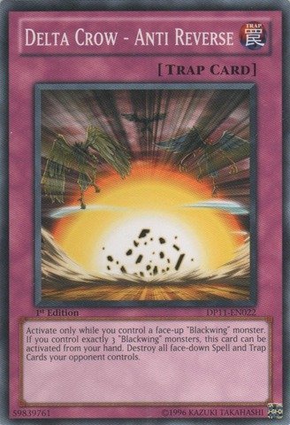Yu-Gi-Oh! - Delta Crow - Anti Reverse (DP11-EN022) - Duelist Pack 11: Crow - 1st Edition - Common