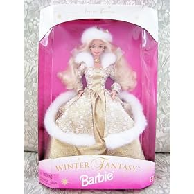 1995 Winter Fantasy Barbie Blonde - Sam's Club Exclusive