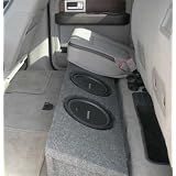 FST210 Ford F-150 Super Crew Dual Subwoofer Enclosure - Q-Logic 2-10 Unloaded Sub Box 