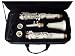Hameln Clarinet with White Body, Polished Nickel Keys & Adjustable Thumb Rest