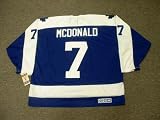 LANNY MCDONALD Toronto Maple Leafs 1978 CCM Vintage Throwback Away NHL Hockey Jersey