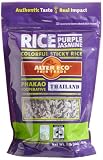 Alter Eco Fair Trade Rice, Purple Jasmine (Sticky Rice), 16-Ounce Pouches (Pack of 8)