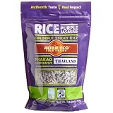 Alter Eco Fair Trade Rice Purple Jasmine Sticky Rice 16 Ounce Pouches Pack of 8 by Alter Eco