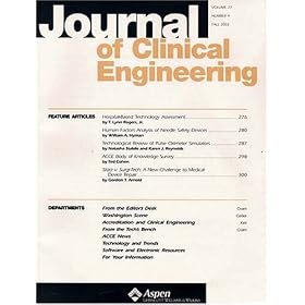 Journal of Clinical Engineering by 