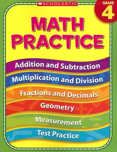 4th Grade Math Practice (Practice (Scholastic))
