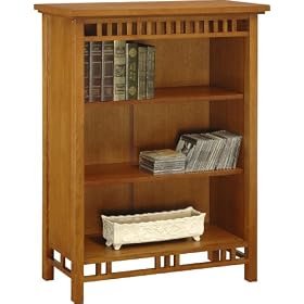 Eco Mission 3 Shelf Bookcase Wood - Cherry by Ameriwood