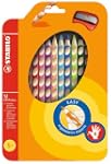 STABILO EASYcolors 12er Etui mit Spit...