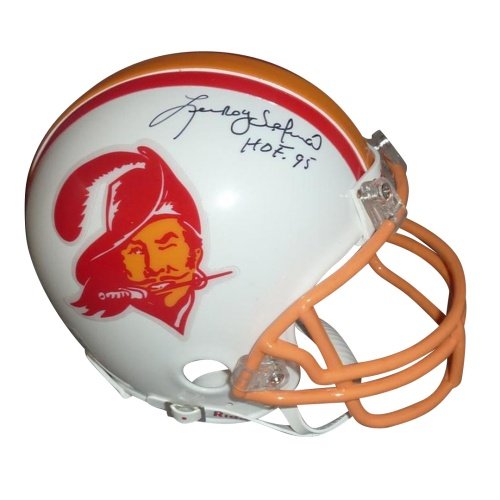 Lee Roy Selmon Autographed Tampa Bay Buccaneers (Throwback) Mini Helmet w/ 